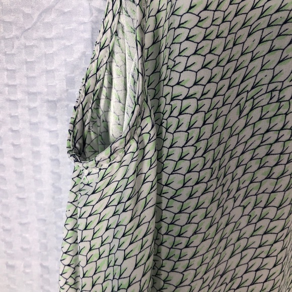 Joie Fifi Silk Blouse Light Green Small - Picture 9 of 11